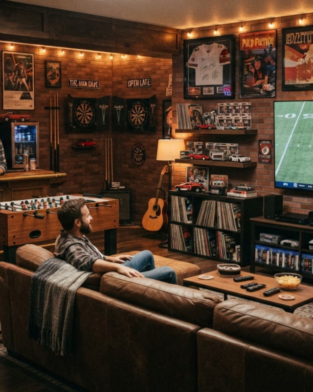 9 Best Man Cave Ideas to Build the Ultimate Personal Retreat Right in Your Own Home