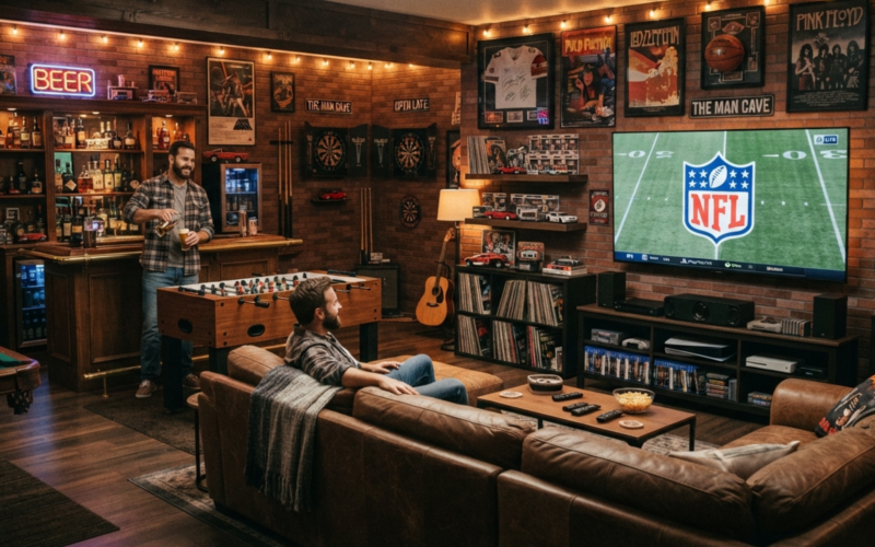 9 Best Man Cave Ideas to Build the Ultimate Personal Retreat Right in Your Own Home